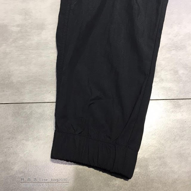 OFF White男裝 19春夏新款 OFF男休閒褲 黑色運動褲  tzy1757